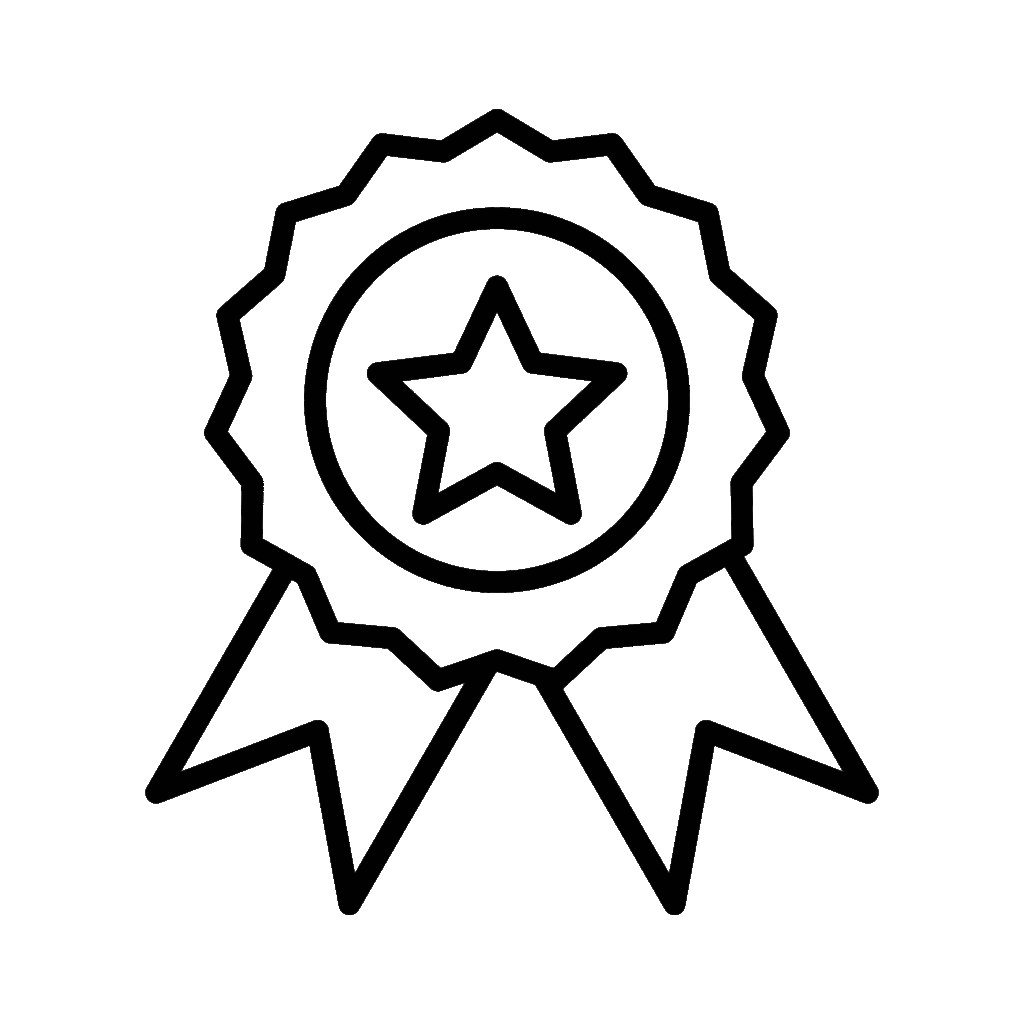—Pngtree—quality badge line icon vector_9040757